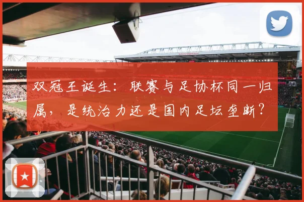 双冠王诞生：联赛与足协杯同一归属，是统治力还是国内足坛垄断？